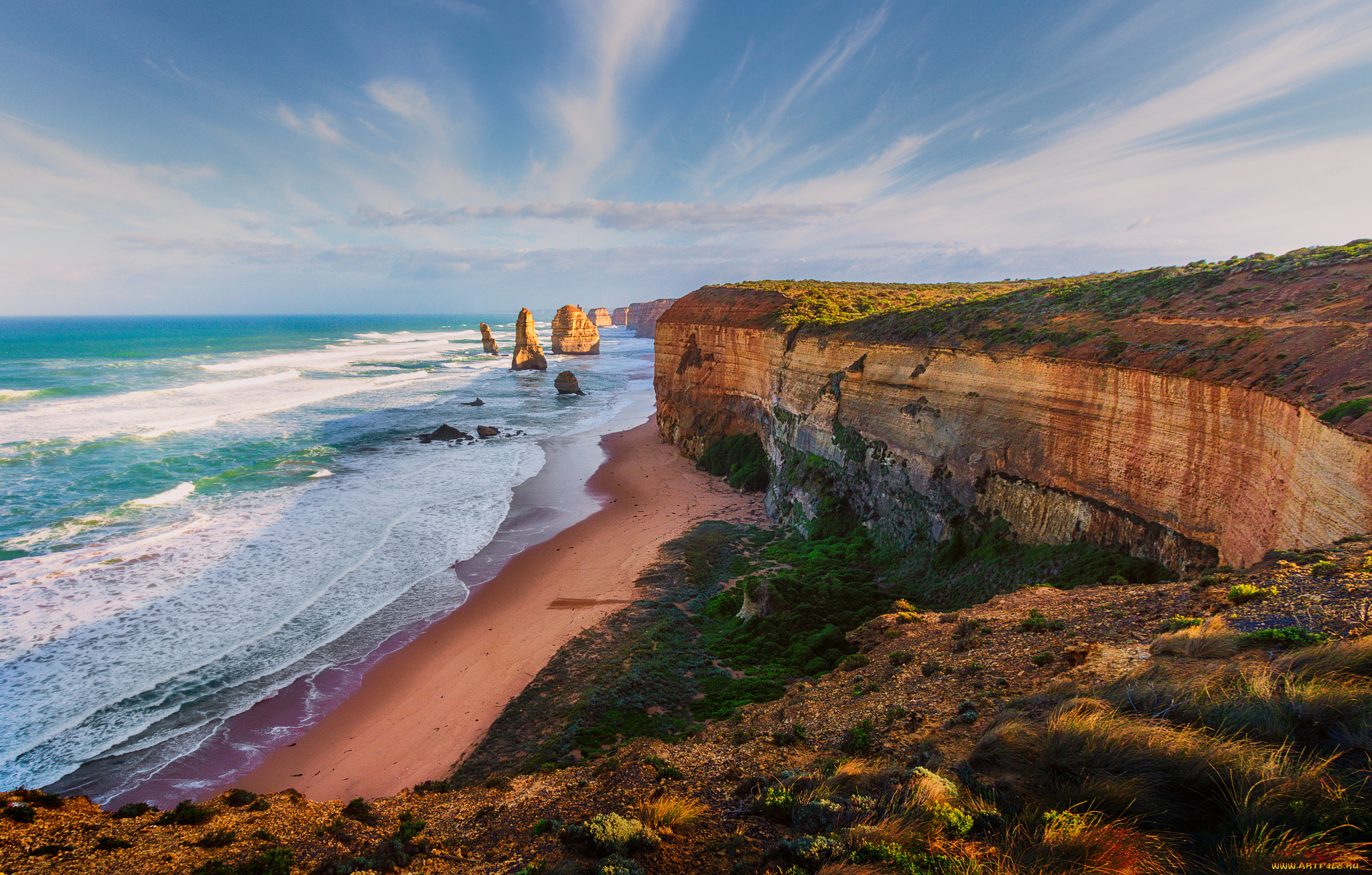 Моря австралии. Восточное побережье Австралии. Royal National Park Australia побережье. Побережье Скарборо в Австралии. Западная Австралия океан.